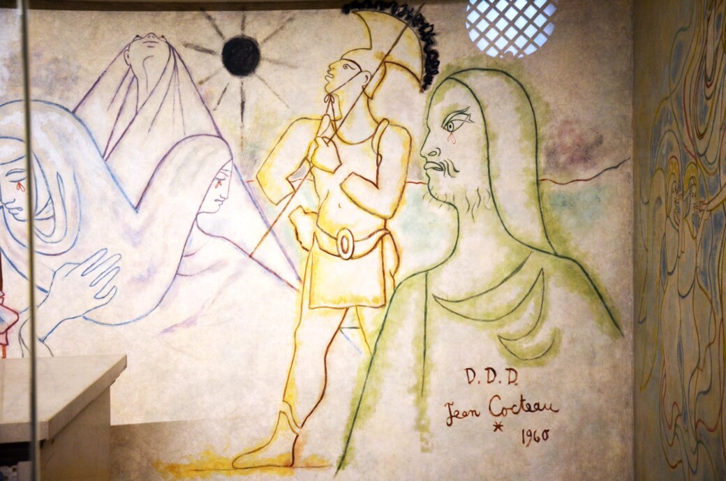 Fresque de Jean Cocteau