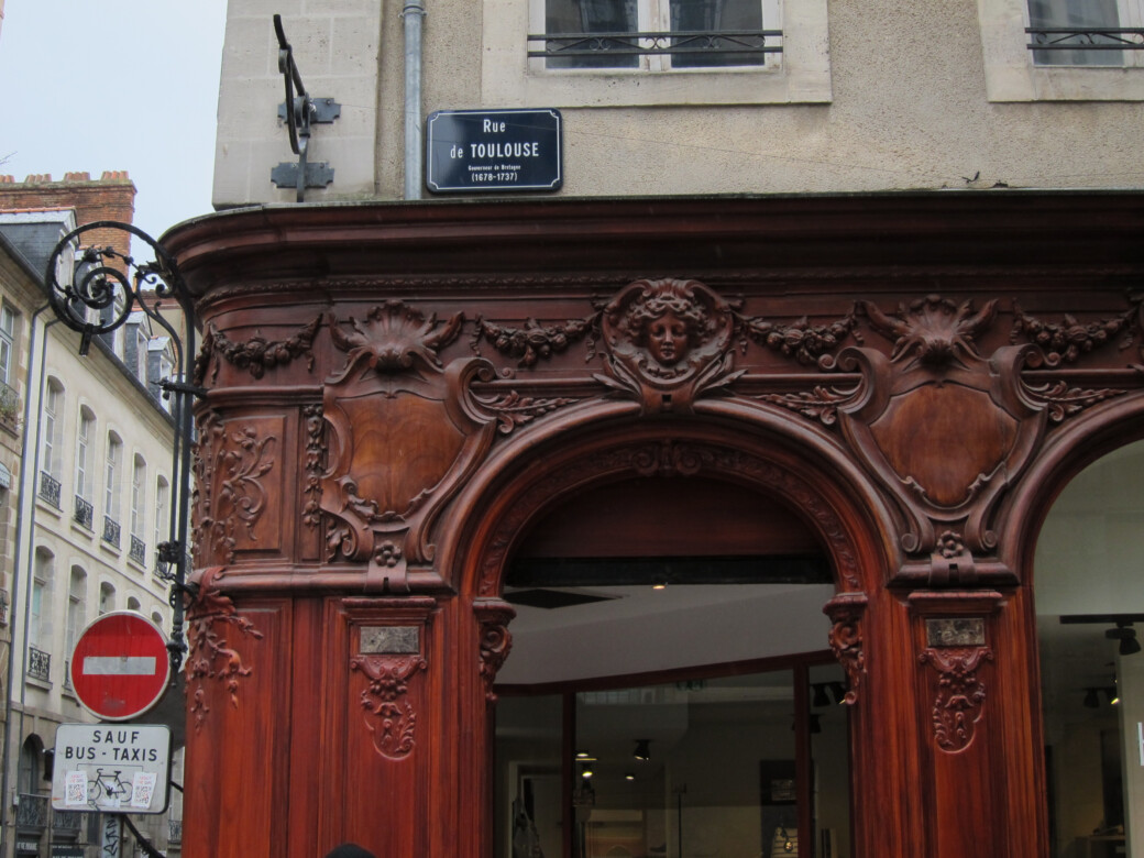 Rue de Toulouse, à Rennes