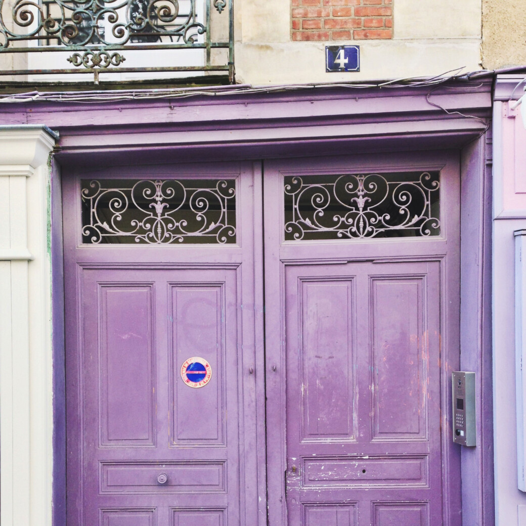Oh la jolie porte ! (Rue d'Argentré, à Rennes)