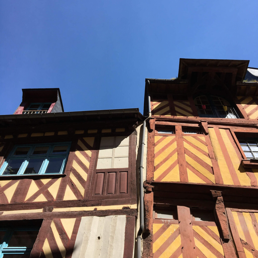 Les maisons rennaises à pans de bois