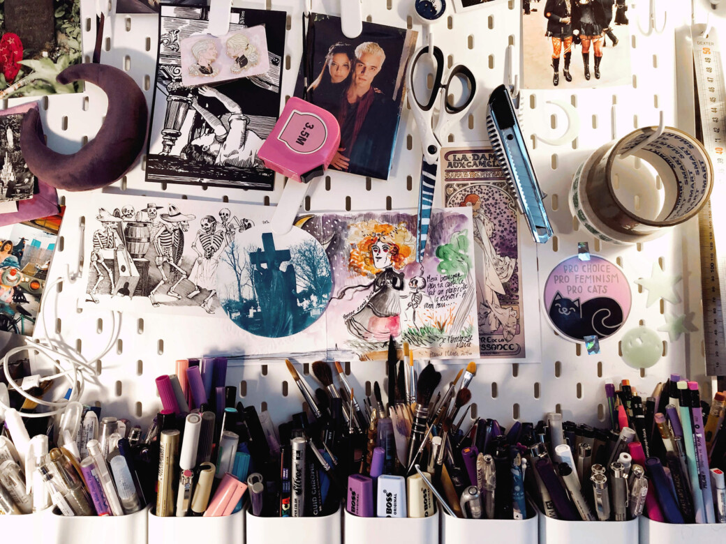 Bureau d’artiste