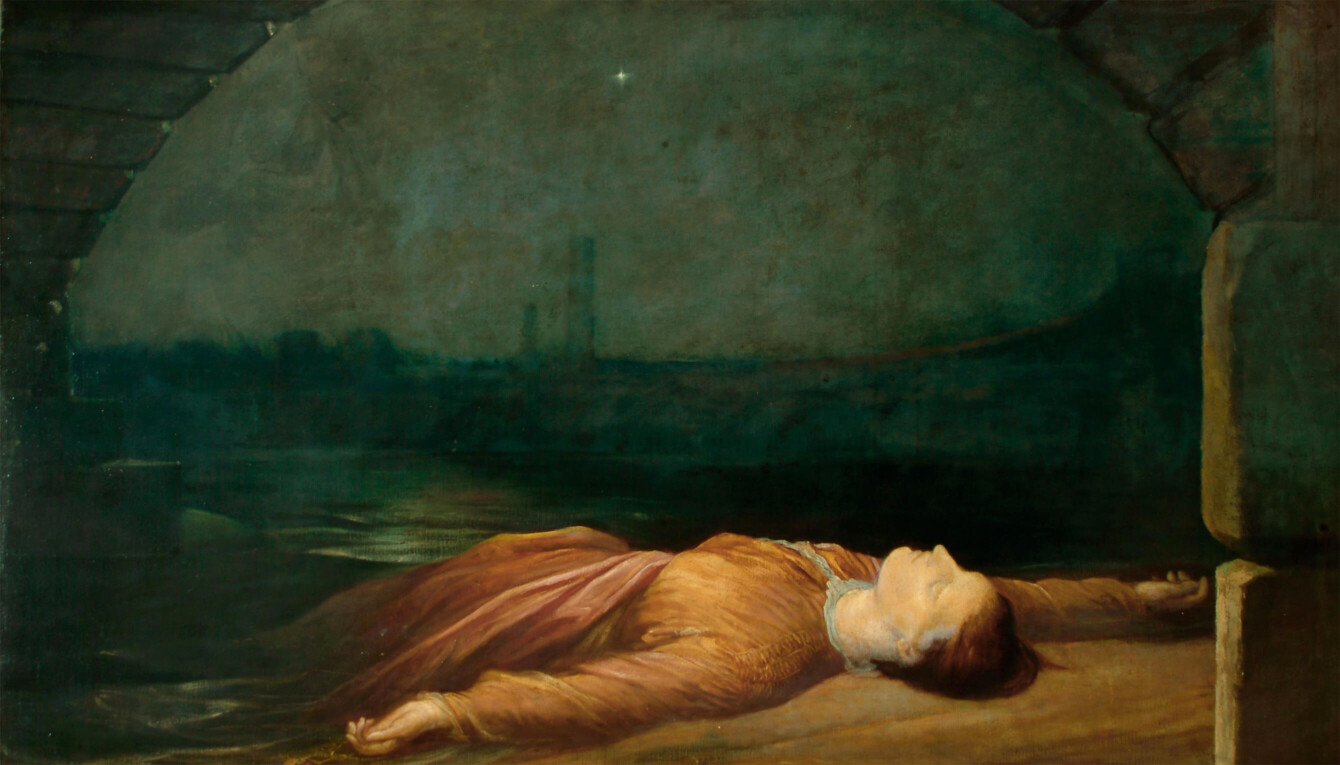 Found Drowned, George F. Watts, 1867.