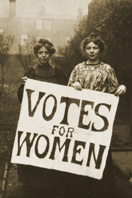 Annie Kenney et Christabel Pankhurst