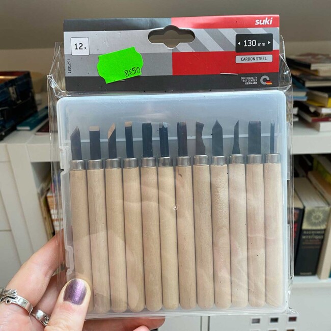 Gouges en acier