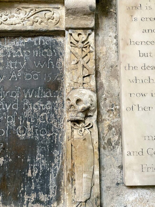 Art macabre dans l’abbaye