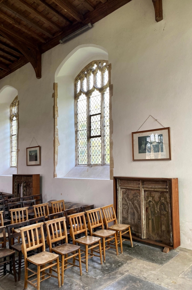 Intérieur nord de l’église